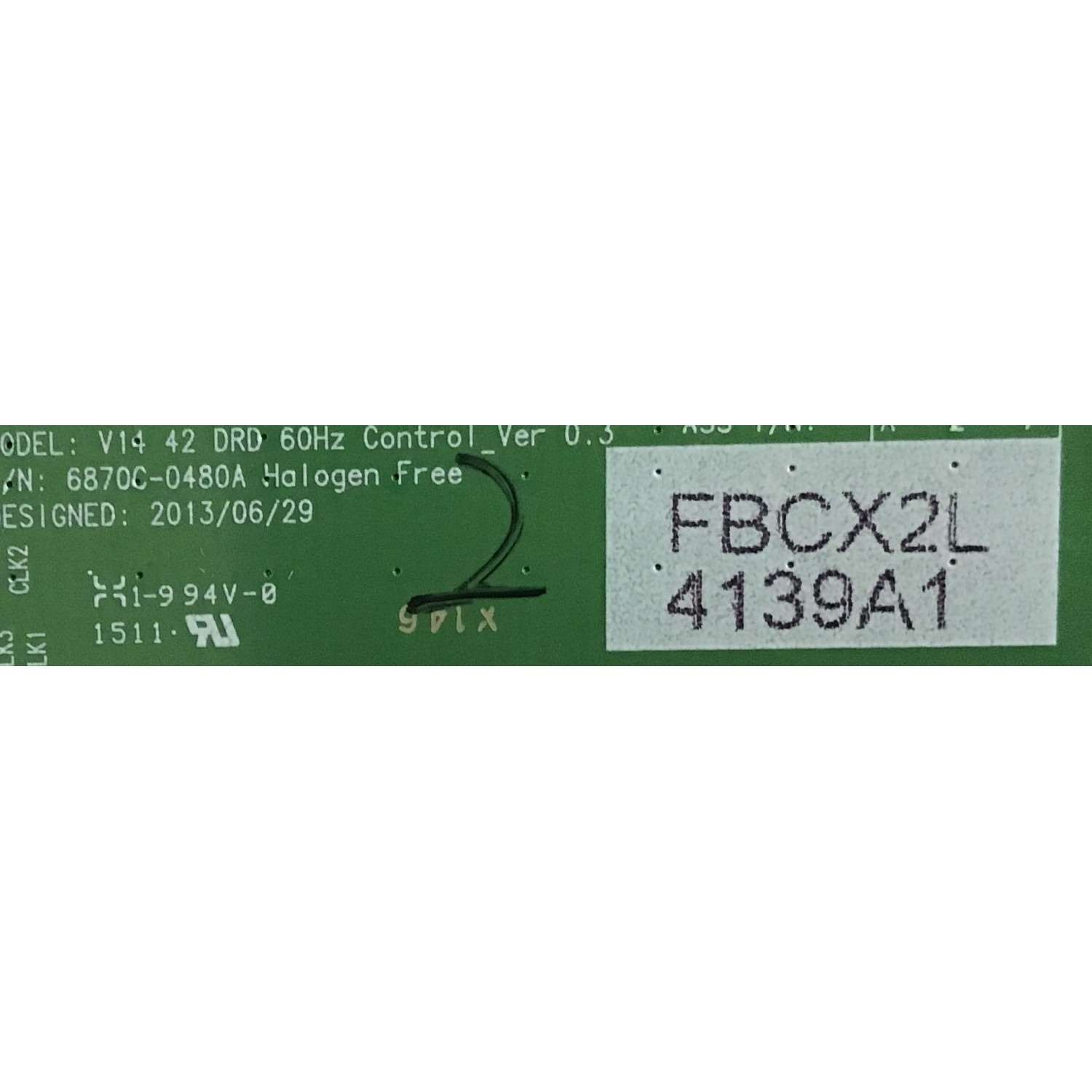 KIT DE TARJETAS PARA TV LG / MAIN EBT63481918 / EAX66226904(1.0) / FUENTE EAY63630601 / EAX66203001 / T-CON 6871L-4139A / 6870C-0480A / PANEL LC420DUE (FG)(A5) / MODELO 42LF5600-UB.BUSYLOR - Imagen 2
